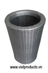 Poly Rattan / Synthetic Rattan Flower Pot 32902 2