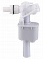 Toilet side fill valve