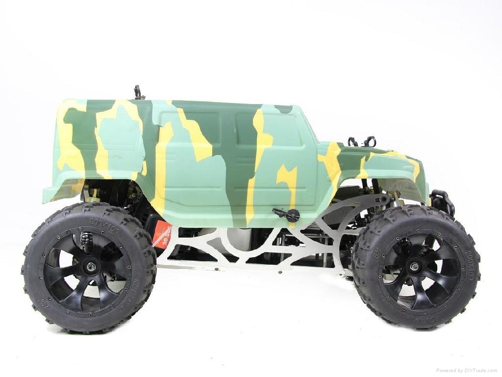 1/5 Scale Gas Power R/C truck 4