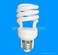 energy saving llights semi-spiral