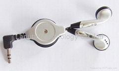 Retractable Music Earphone