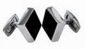 titanium metal cufflink, stainless steel cuff link