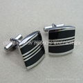 Stainless steel cufflinks