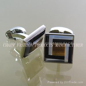 Stainless steel cufflinks