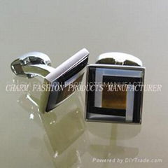 Stainless steel cufflinks