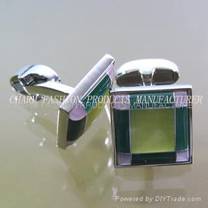 Stainless steel cufflinks 3