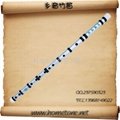 MF007“乡音竹笛”银色质感笛子