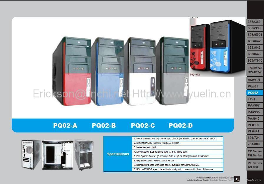 Linchi/ Yuelin computer chassis ( Model Number : PQ # 02 )