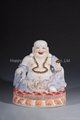 Porcelain Happy Buddha statues figurines fengshui products