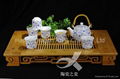 Blue Flower Porcelain Tea set tableware