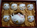 7 pcs Chinese Porcelain Double layer tea