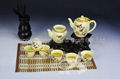 Tree and Bird Porcelain Gongfu Tea Set