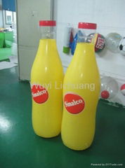 inflatable bottle/inflatable bottle for advertising