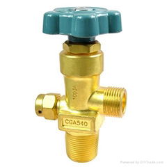 Oxygen Nitrogen Air Cylinder Valve CGA540 Series