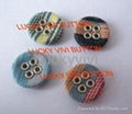 Cloth covered button 1