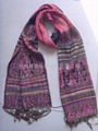 crinkle pashmina scarf