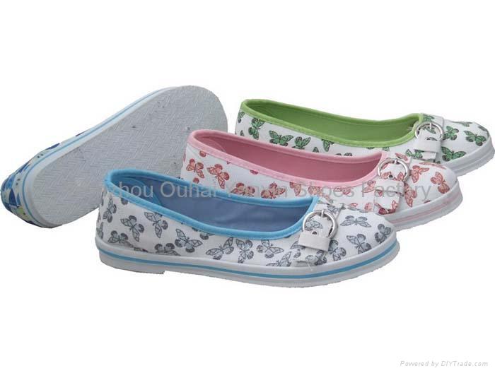 ladies canvas boat shoes