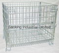 European Type Foldable Wire Container 1