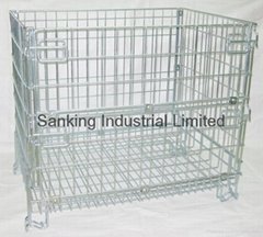 European Type Foldable Wire Container