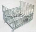 Foldable & Stacking Storage Wire Container  2