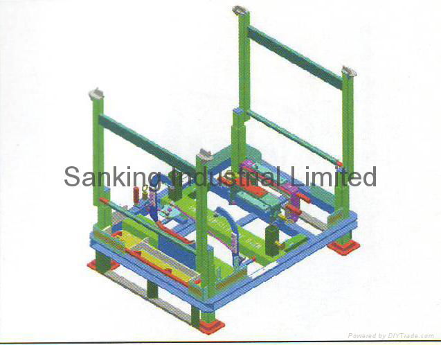 Nonstandard Customized Metal Containers and Roll Pallets 2