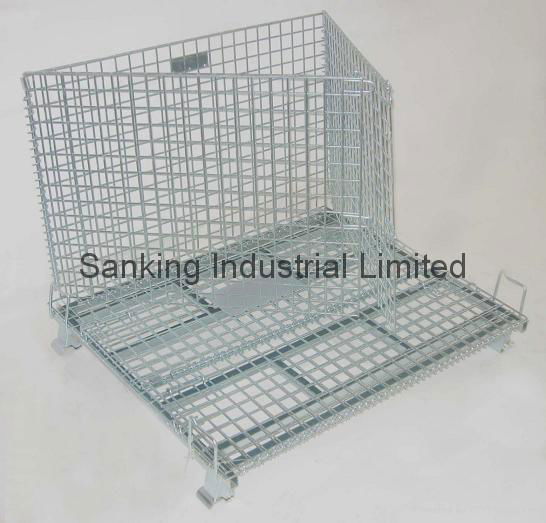 Foldable Wire Container 3
