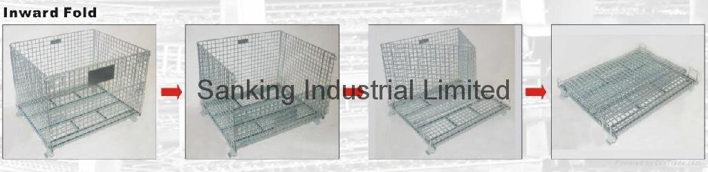 Foldable Wire Container 5