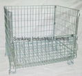 European Type Foldable Wire Container 2