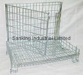 European Type Foldable Wire Container 3