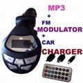 Car mp3 plus car charger function