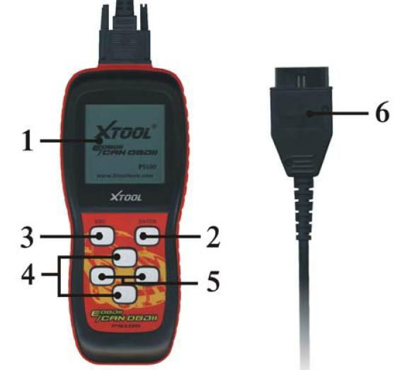 PS100 EOBDII CAN OBDII Scanner 2