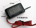 car digital thermometer and voltage meter 2