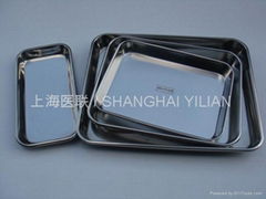 Stainless steel square-plate