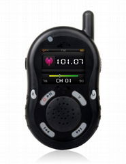 walkie talkie with mp4 player