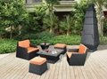 outdoor rattern garden leisure furniture