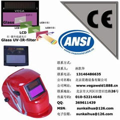 automatic darkening welding helmet