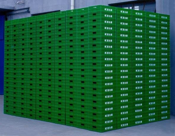 Plastic Crate - circulation & storage box for glass bottle 3