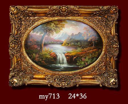 Painting Frame Oil Painting with Frame -- MY712  3