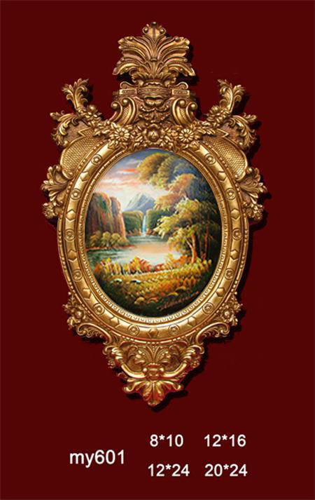 Oil Painting with Picture Frame -- MY601