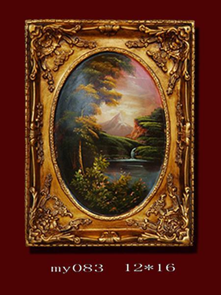 Oil Painting with Frame  -- MY083  2