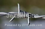 Hot Dipped Galvanized Barbed Wire 17x17 SWG 