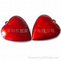 Heart shape USB flash memory