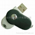 Plastic swivel usb flash memory 2