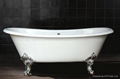 Freestanding Cast Iron Bathttub with Imperial Feet 1