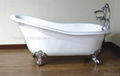 Antique Claw Foot Cast Iron Bathtub