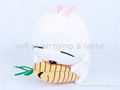 soft plush turnip & rabbit 1