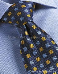 silk woven tie