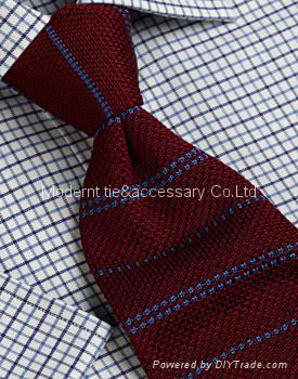 silk knit tie 4