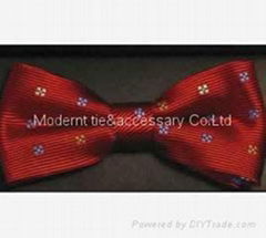 silk bow tie