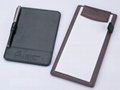 Faux Leather (PU, PVC) Or Genuine Leather menu holder / cover / folder 1